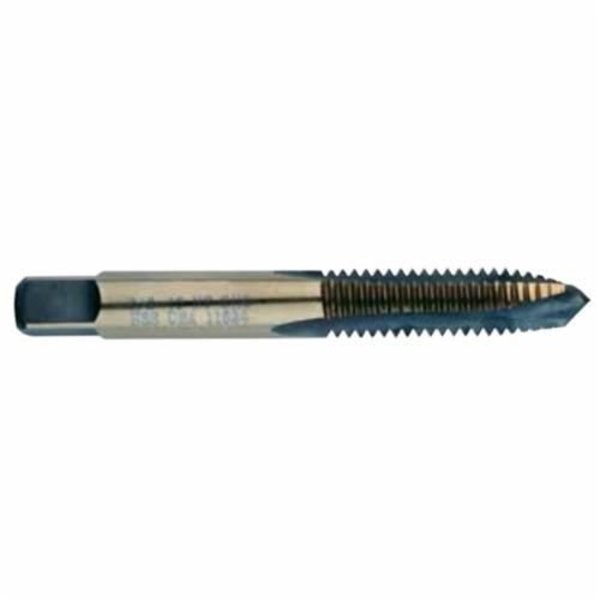 Marxbore Spiral Point Tap, Series 115, Imperial, GroundUNC, 256, Plug Chamfer, 2 Flutes, HSS, BlackGold,  86893